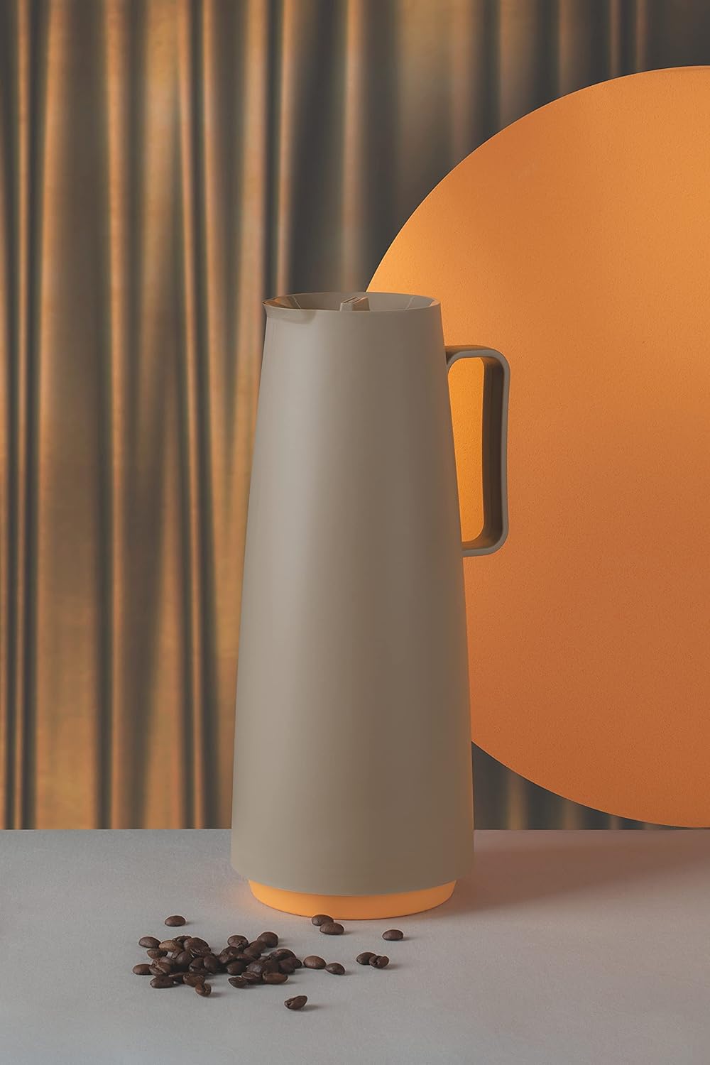 EXACT TRAMONTINE THERMAL TEOT IN BEIGE POLYPROPYLENE WITH GLASS AMPULLE 1.0 L