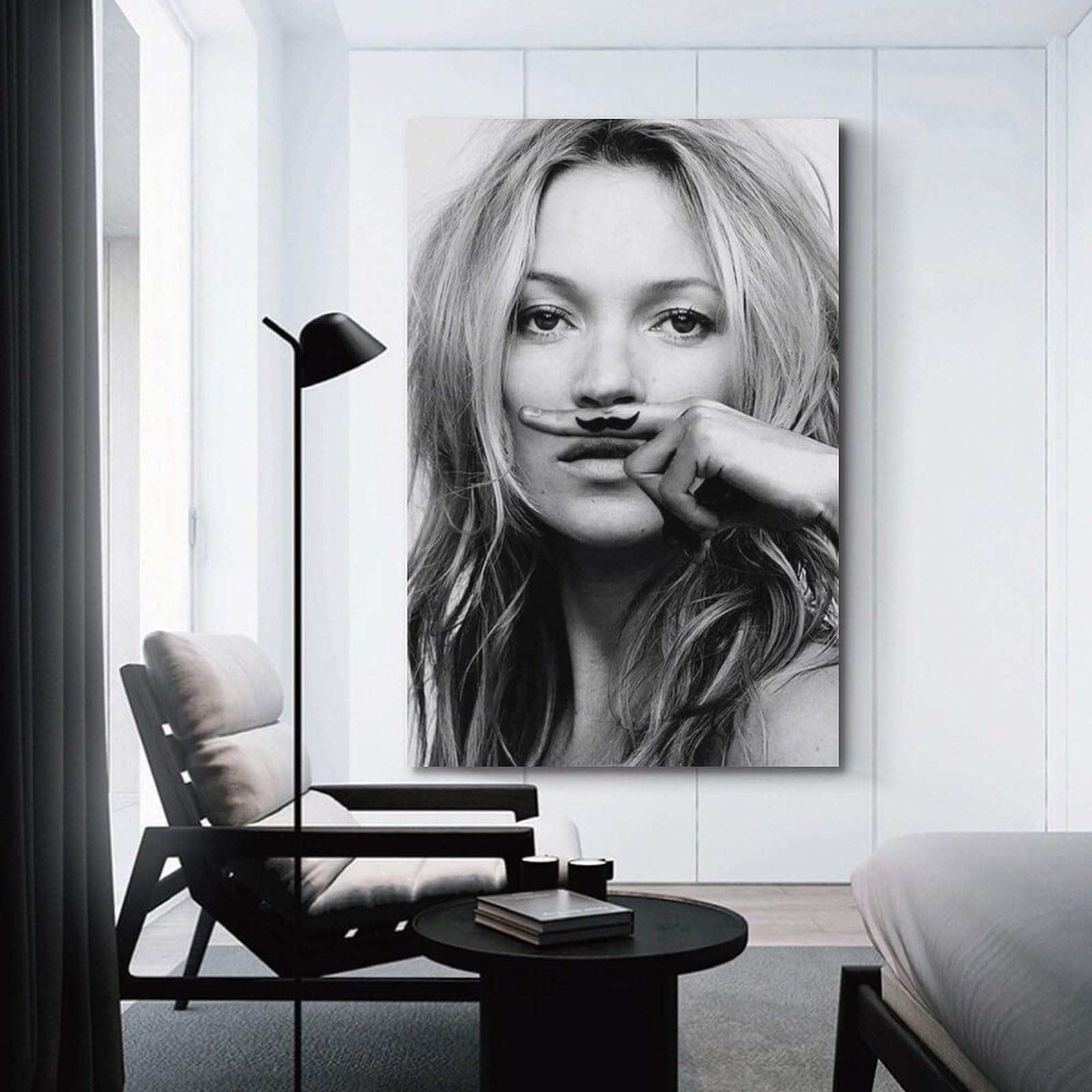 Kate Moss Poster Décoratif Sur Toile Pour Salon, Chambre à Coucher 60 X 90 Cm