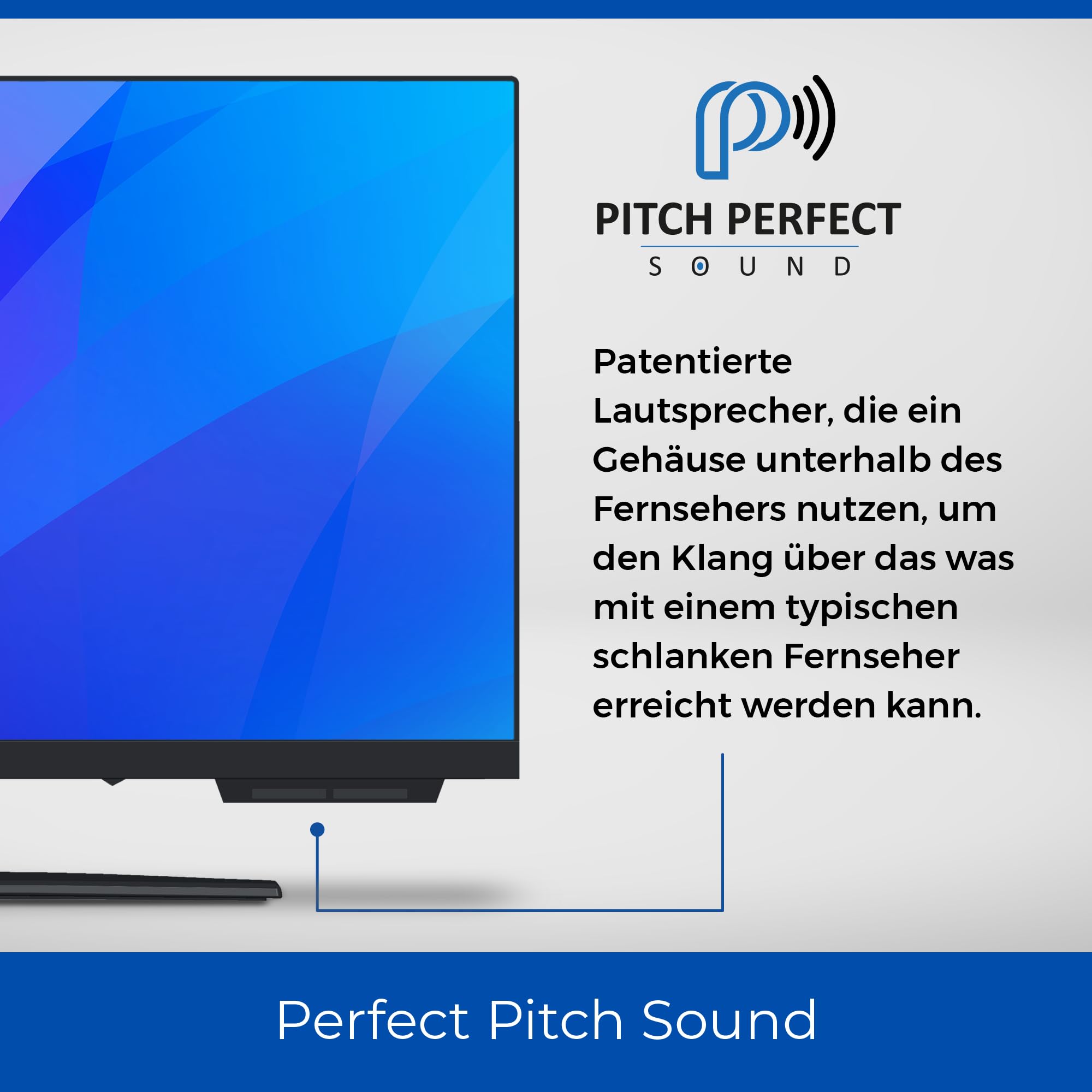 Cello C2224SH 22 Zoll Nicht-Smart/Einfach zu bedienender Fernseher mit rahmenlosem Triple-Tuner (DVB-C/-S2/-T2) Pitch Perfect Sound Ideal für kleine Räume [2025]