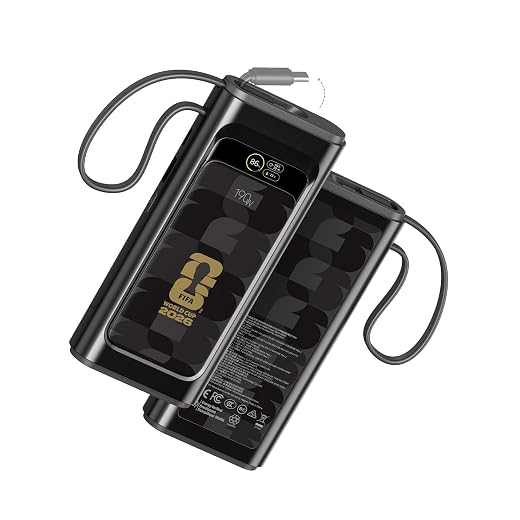 FIFA 2026 Licensed 190W 20000mAh Power Bank for Laptop - $79.99