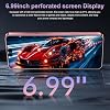 Smartphone 17PM: Snapdragon 8 Gen 3, 12GB RAM + 512GB Almacenamiento, Batería 7000mAh, Pantalla de 6.99 pulgadas, Cámara 68MP+108MP, Android 15, 5G, Doble SIM - Superior (Rosa) 5