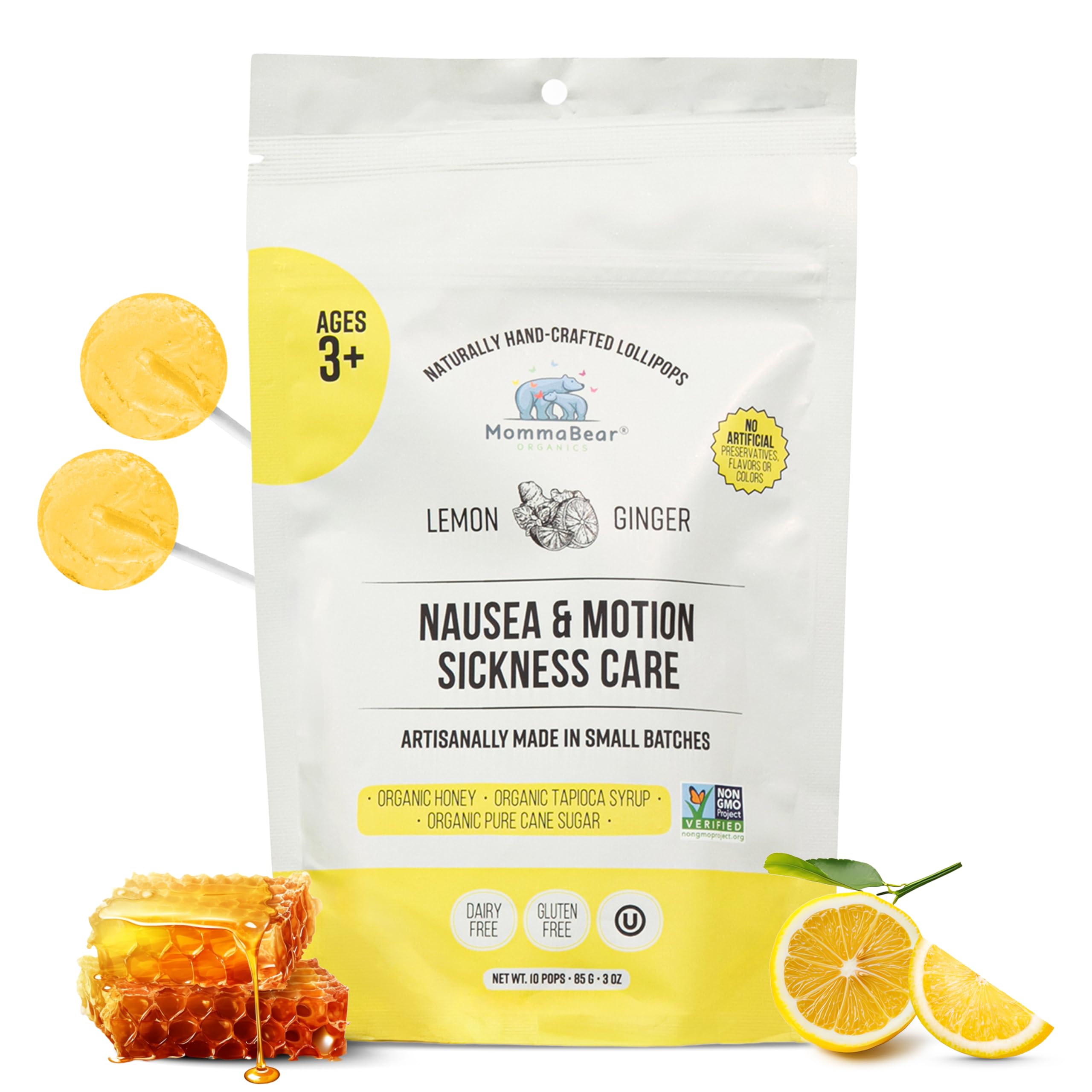 MommaBear Nausea Lollipops