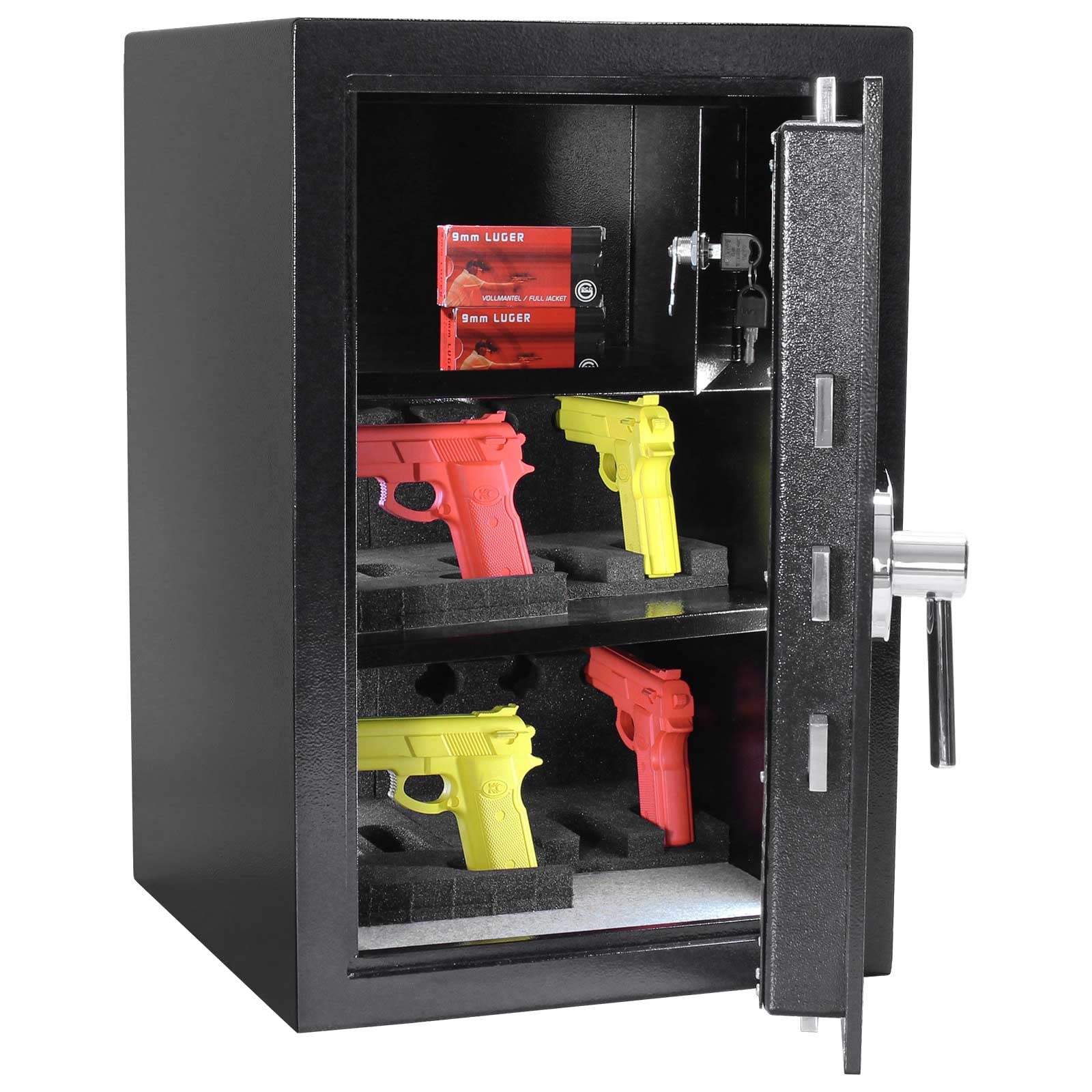 Cassaforte Cassaforte Meccanica Per Fucili; 25x145x25cm; 1450BQG-3 - Genie Hand - Foto 6