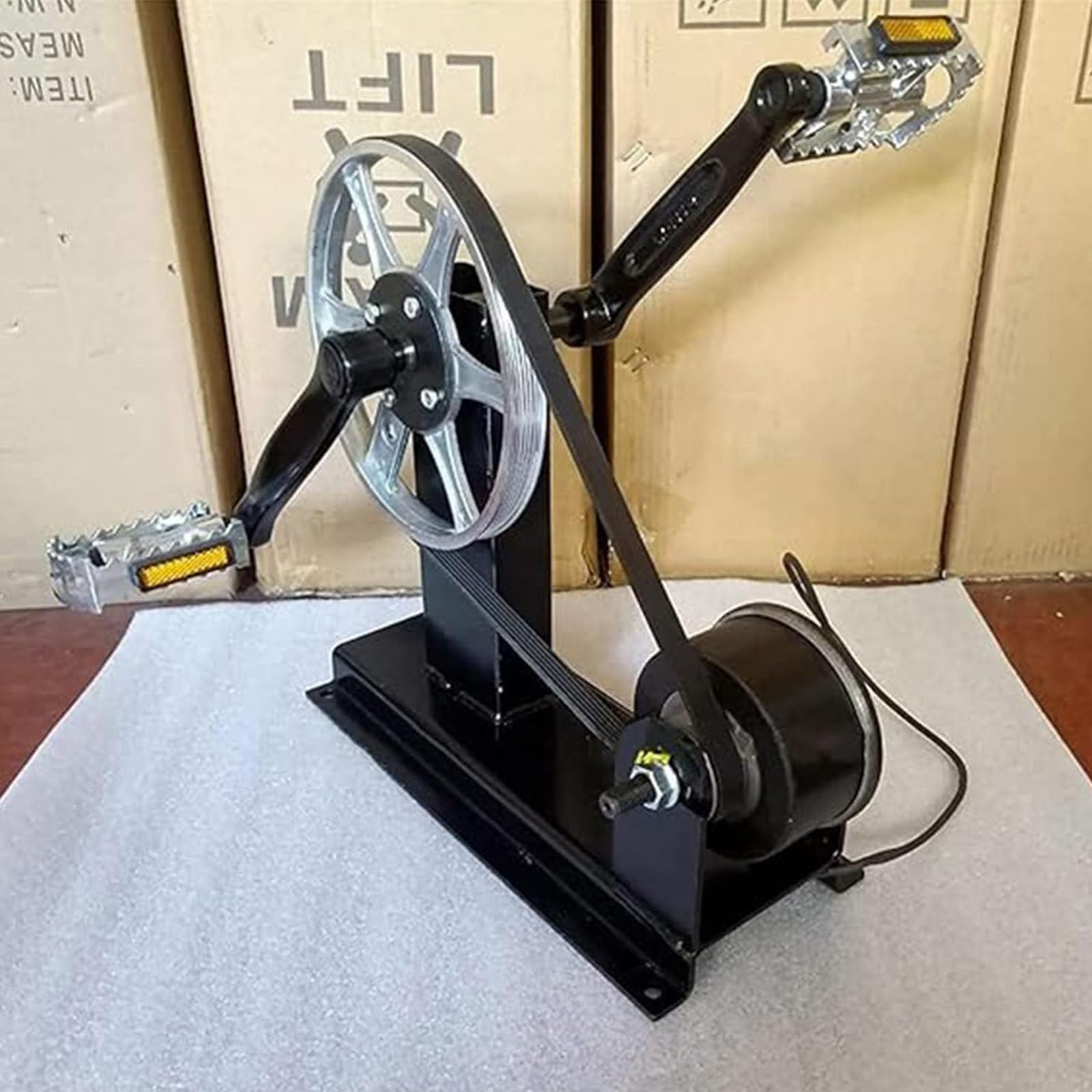 Generatore Multifunzione a Manovella,Generatore Pedali,Generatori Manovella,Generatore Fitness Portatile,Generatore Motori Fitness,Facile Trasportare,Senza Occupare Spazio,Style1