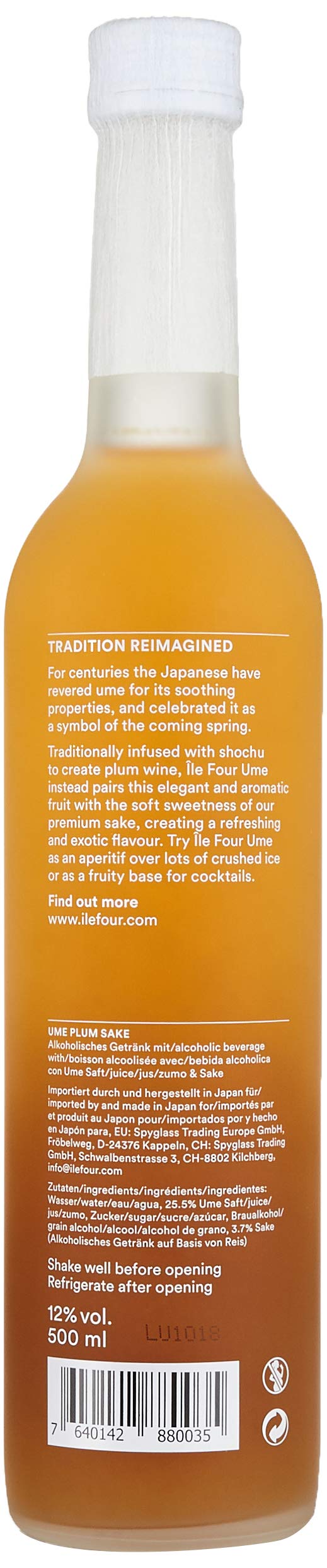 Île Four Ume Plum Sake (1 x 0.5 l)