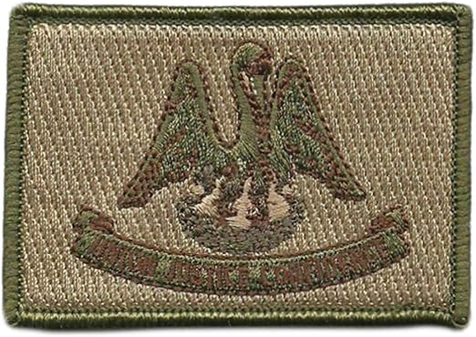 Gadsden and Culpeper Tactical State Patch - Louisiana - View Colors