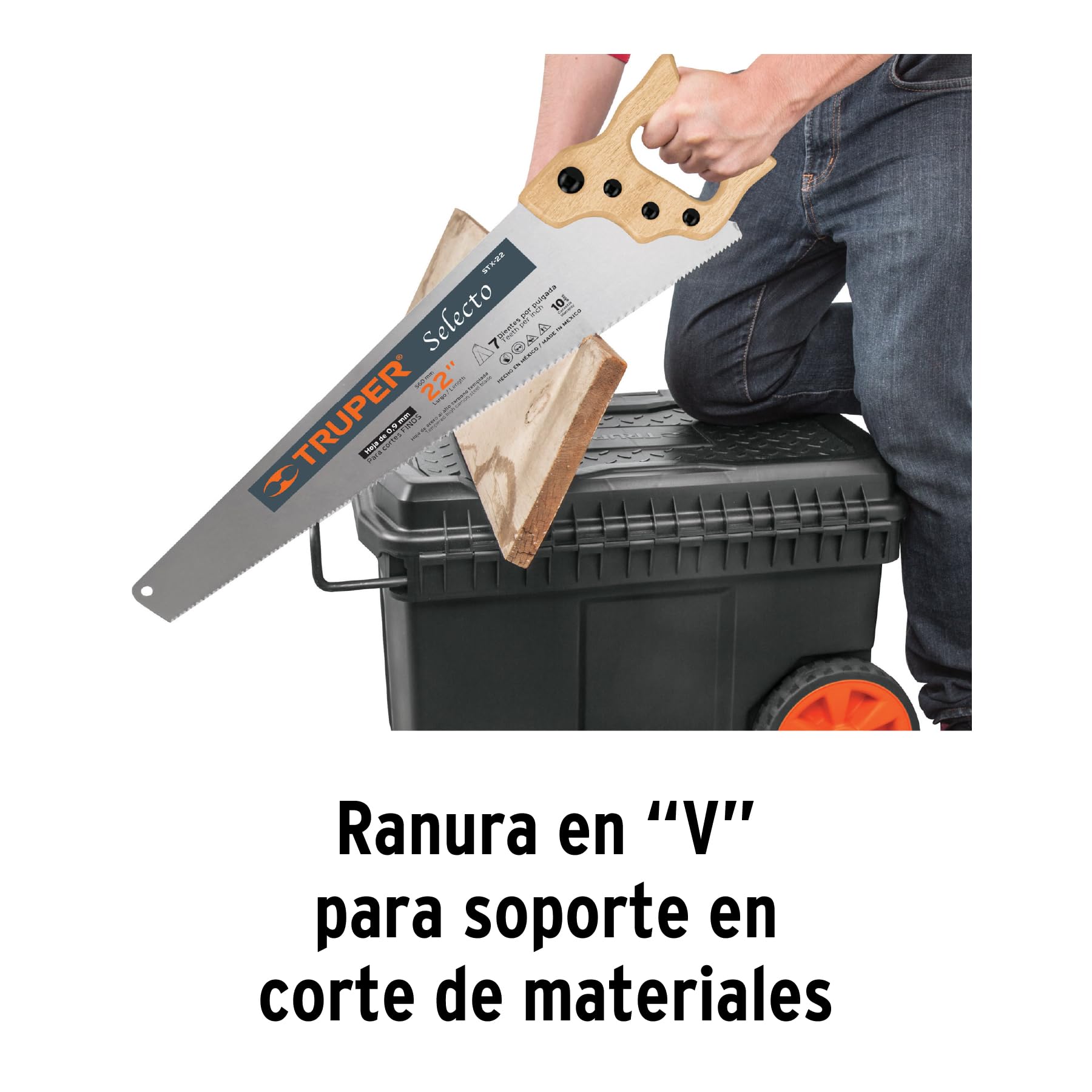 Caja para herramientas con ruedas