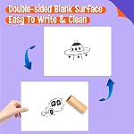 8 Packs Small Whiteboards, Double Sided Dry Erase Blank Board, Writable and Erasable White Board for Office, Home, Classroom, Math, Drawing (Each Measures 12” x 9”)
