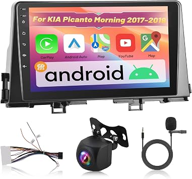Android Car Stereo for KIA Picanto Morning 2017 2018 2019, 2+64G, Carplay