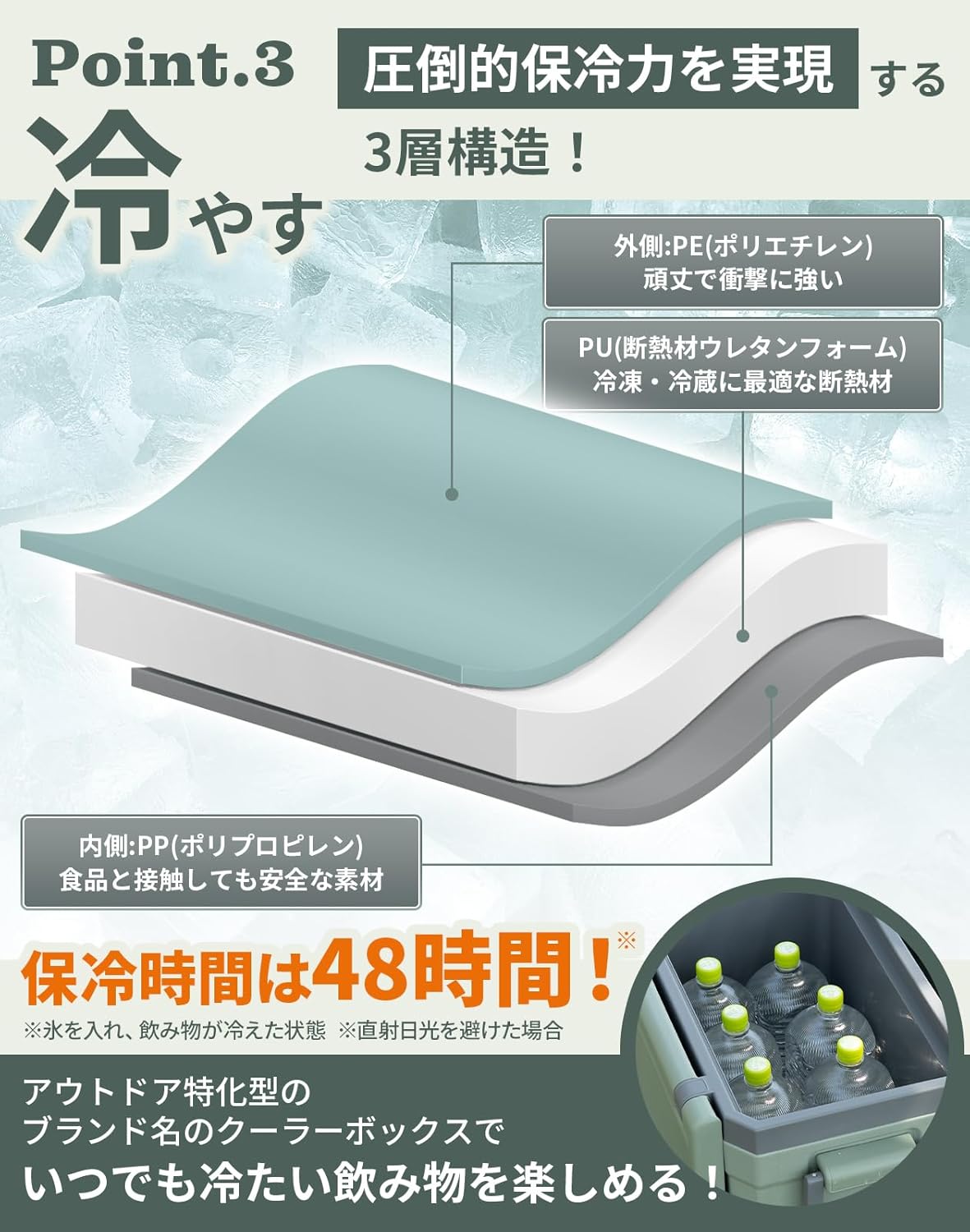 Toolの匠 クーラーボックス テーブル＆チェア付き 大容量32L 折りたたみ式 保冷 長時間保冷 アウトドア キャスター付き キャ