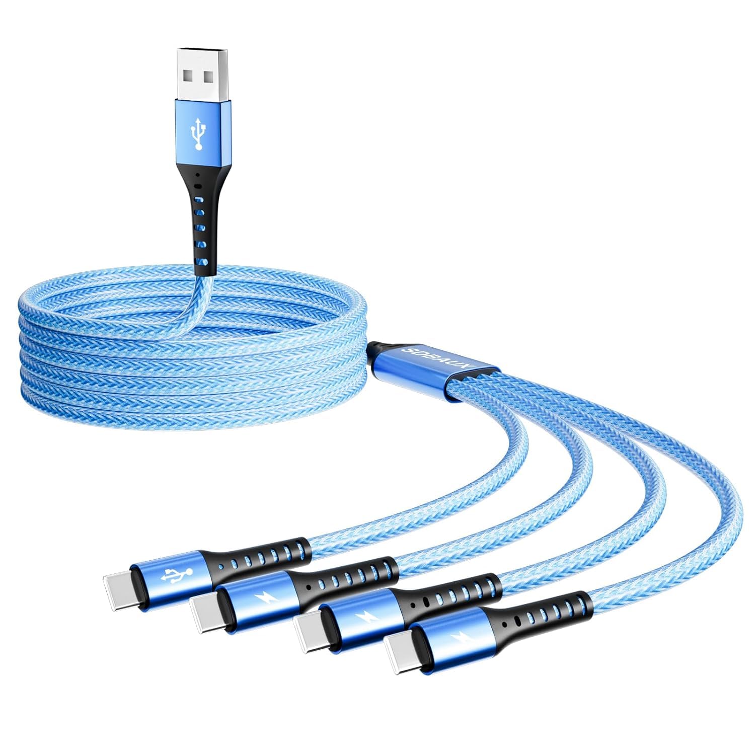 Amazon.co.jp: USB Type C ケーブル マルチタイプc 充電コードQC3.0