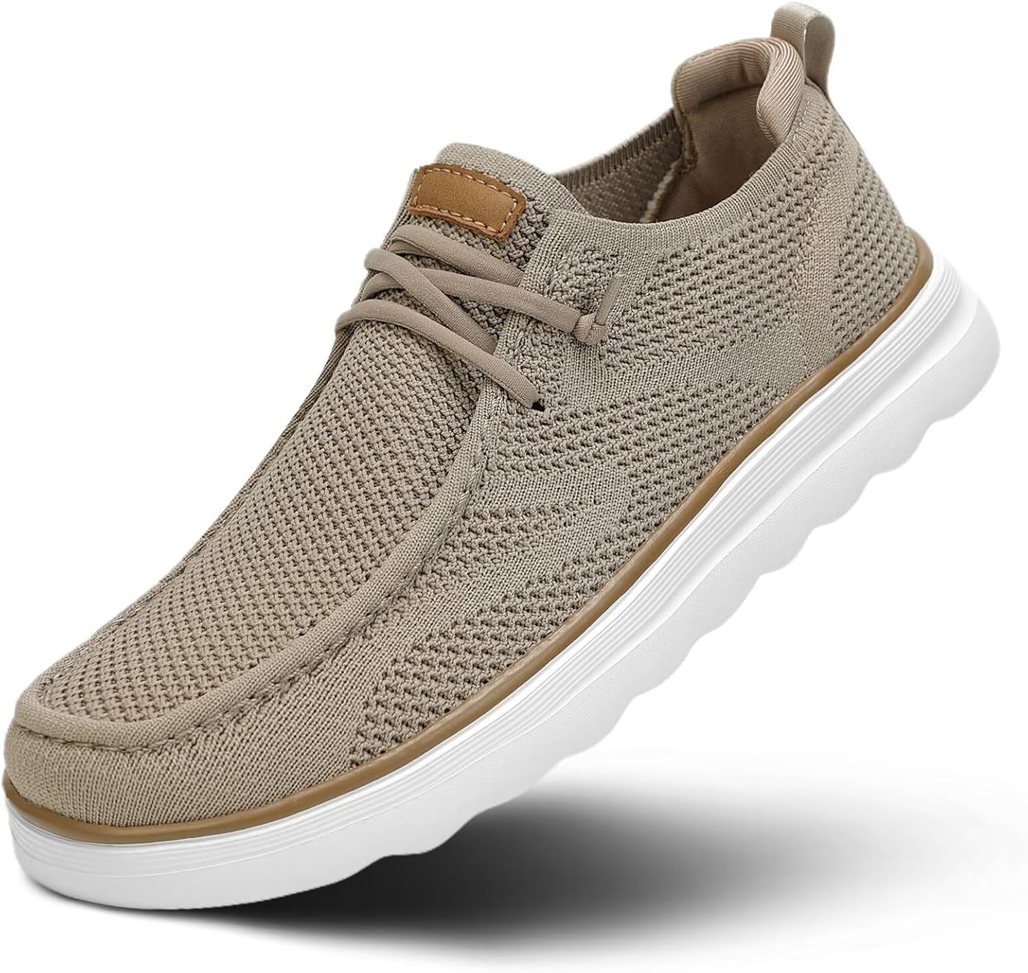 Mens Casual Slip-on Shoes Loafers for Men Non Slip Boat Shoes Sneakers Mesh Business Oxfords Work Driving Lightweight Comfortable Soft Sole Walking