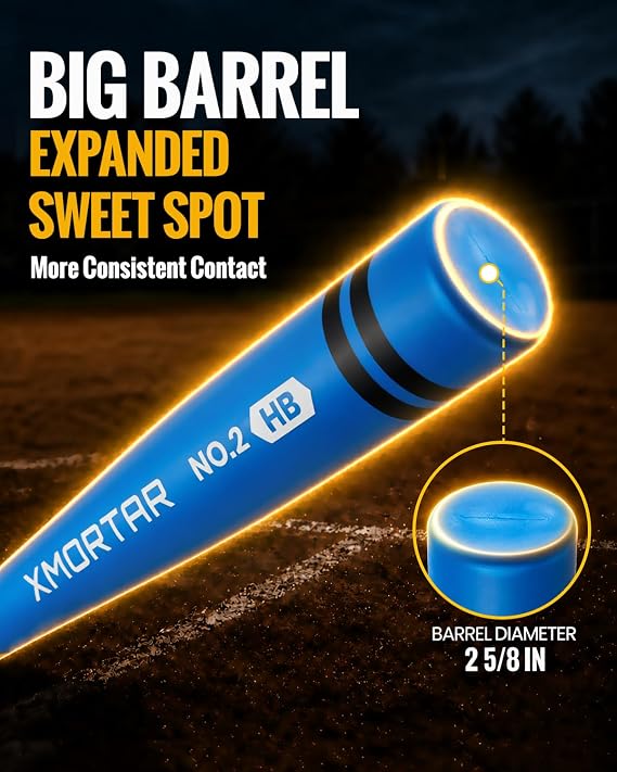 Project-X Plastic Baseball Bat Set for Backyard Game - 28 in / 8 oz