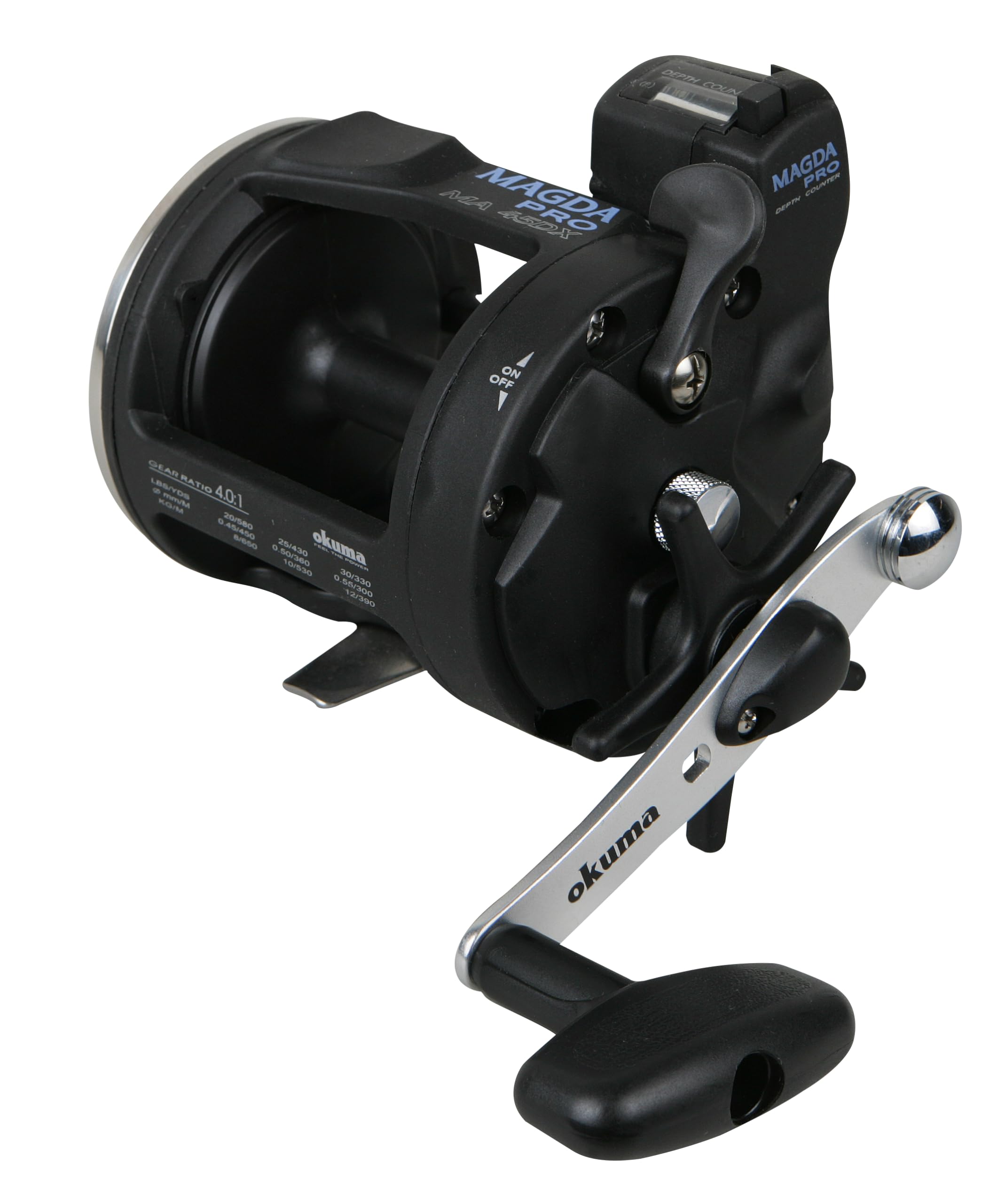 Okuma Magda Pro Line Counter Levelwind Trolling Reel