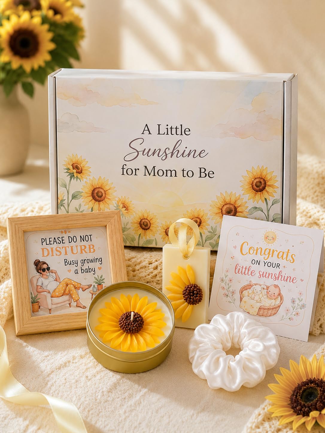 Mom to Be Gift Box - Handmade Pregnancy Gift -2