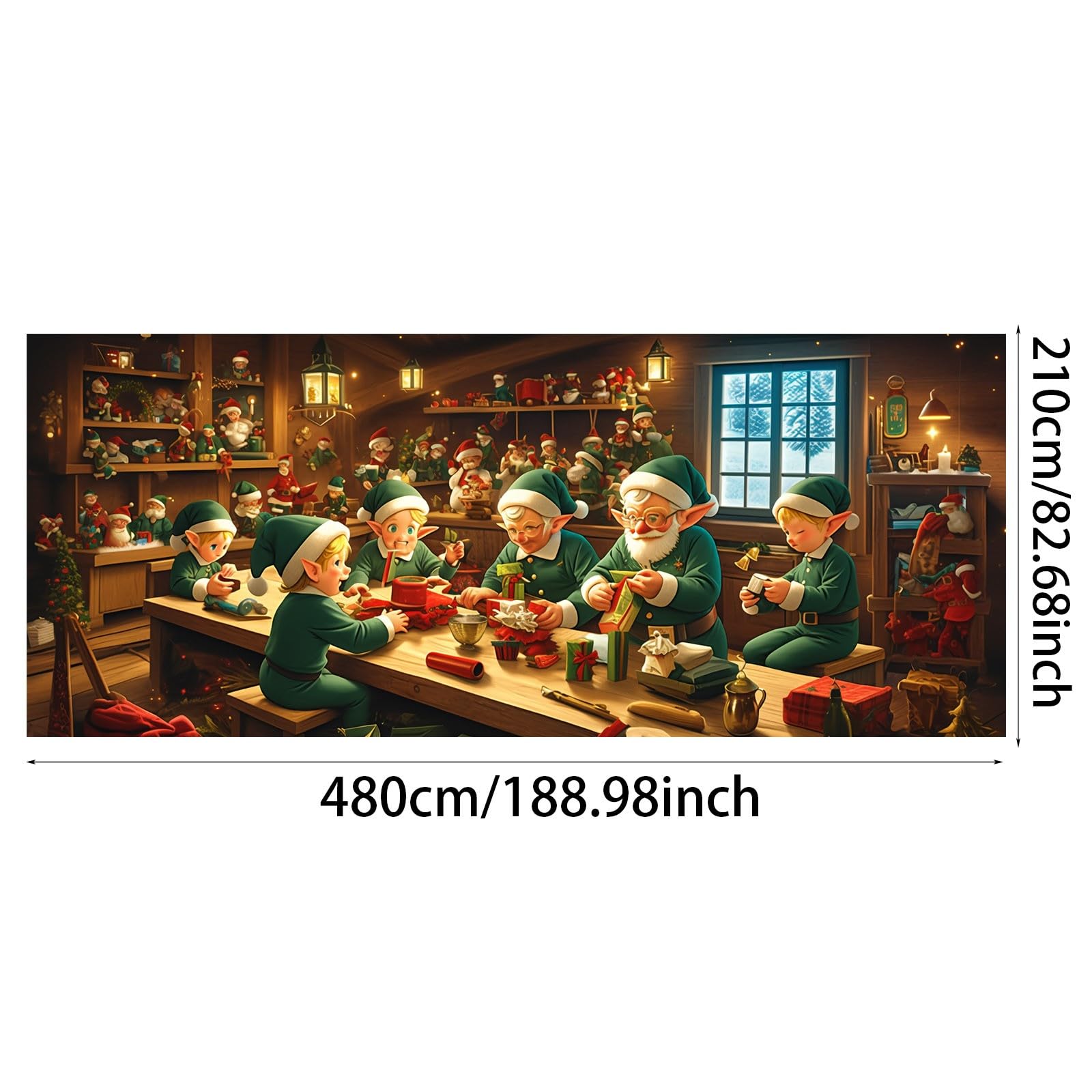 Fahne Schneemann-Garagentorbanner, fröhliche Garagentor-Hängematte