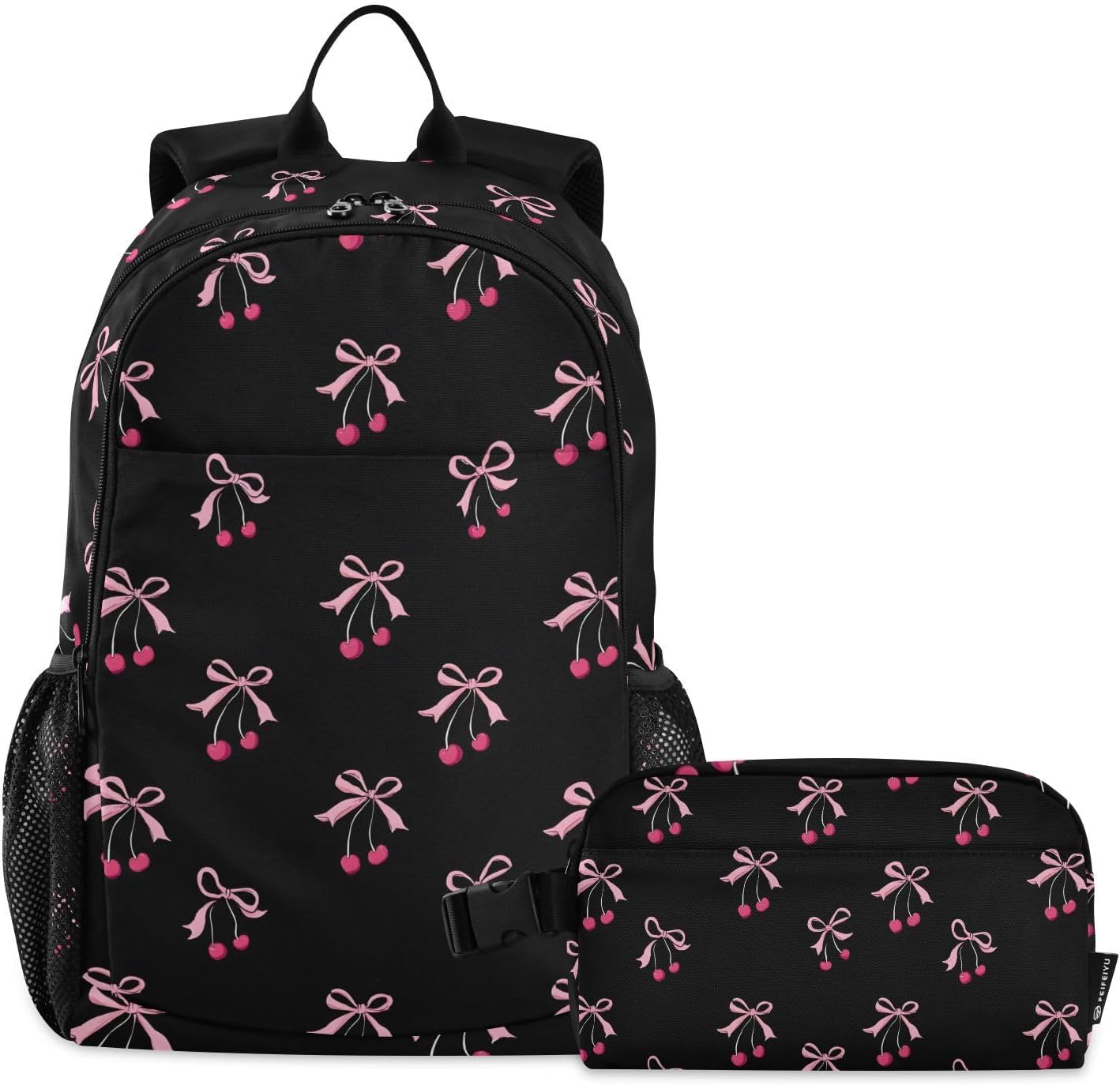 ALAZA Wild Duck Camouflage Backpack and Lunch Bag Set for Girls Boys Kids School Bag Bookbags Elementary Back Pack Casual Daypack