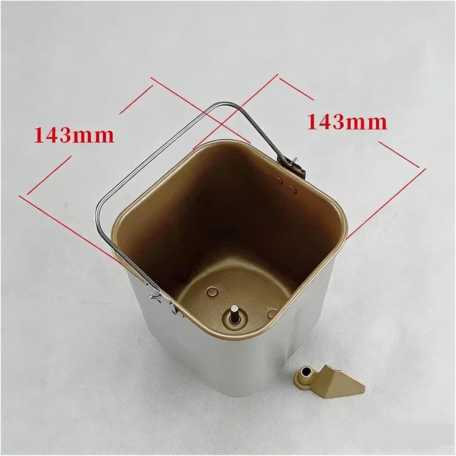 The Inner Bucket Of The Bread Machine Is Suitable For To Replace The Bread Bucket, Mixer, And Noodle Bucket