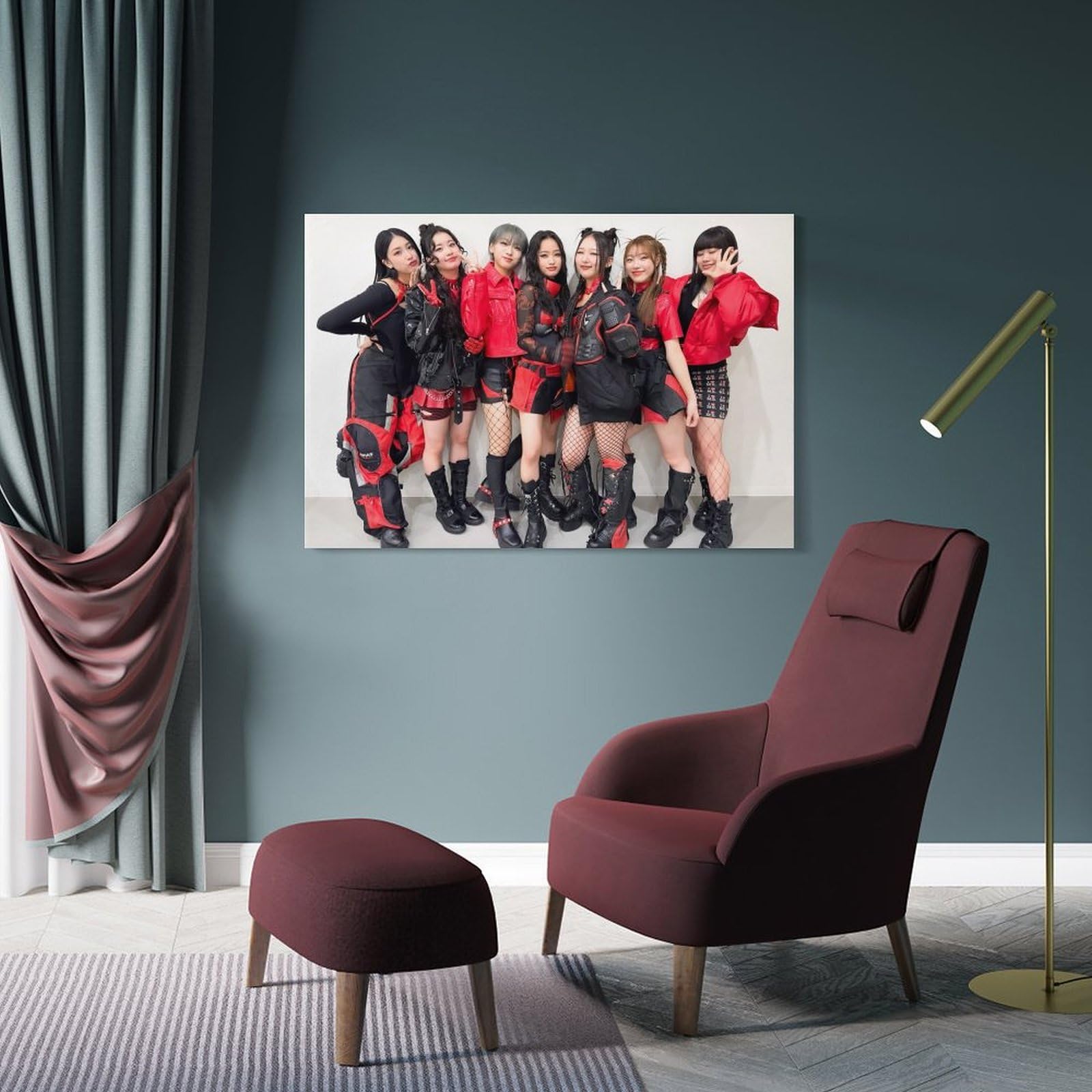 Amazon.co.jp: 歌手 HANA ハナ Debut Single Rose BEHINDキャンバス