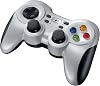 Logitech F710 Kablosuz Gamepad, 2.4 GHz Kablosuz Bağlantı Özelliği, Çift Titreşimli Bildirim Motoru, 4 Düğmeli Hassas D-Pad, XID Modu, Gri