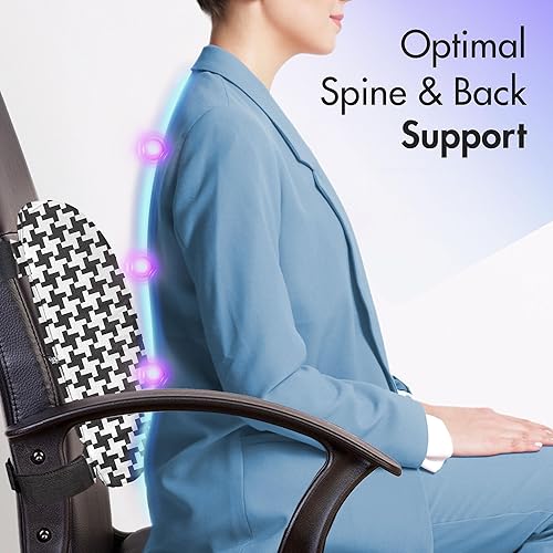 Miniatura 107 de Lunarable Teal Travel Pillow Neck Rest, Aquatic Fauna Theme Hand Drawn Style Various Starfish in Blue Shades, Memory Foam Traveling Accessory for