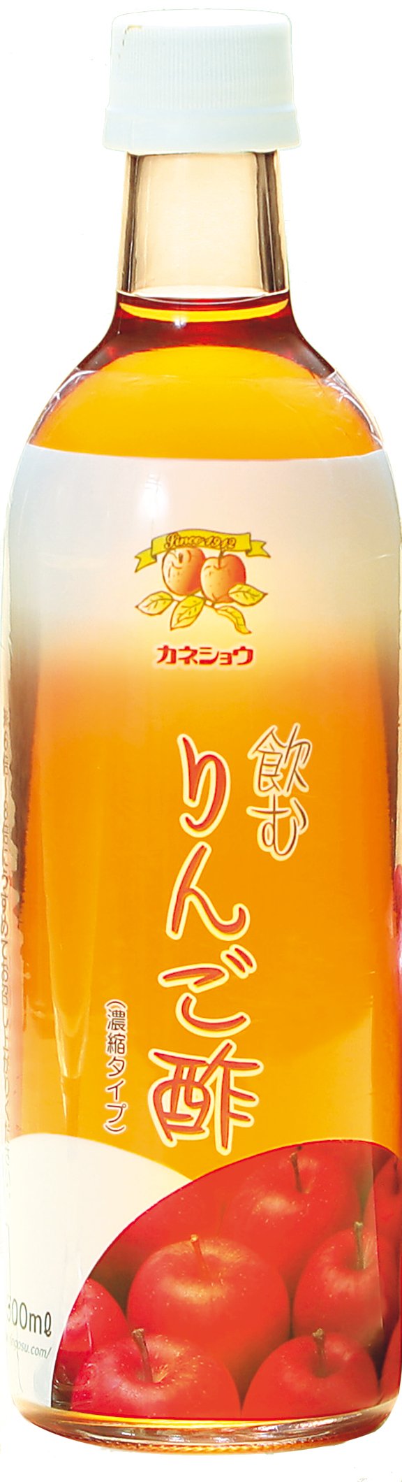 Amazon.co.jp: カネショウ 津軽のフルーツビネガー りんご酢 500ml