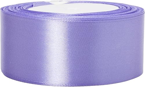 Miniatura 8 de Atrbb Cinta de satén de 25 yardas, 1-12 pulgadas de ancho, perfecta para bodas, lazos hechos a mano y envoltura de regalos, azul rey