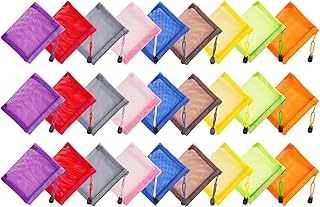 27 bolsas de malla con cremallera, bolsa de m...