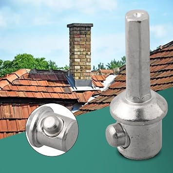 Drill Adapter for Chimney Cleaning Brush Drill Adapter Electric Drill Extension Rod of Chimney Brush