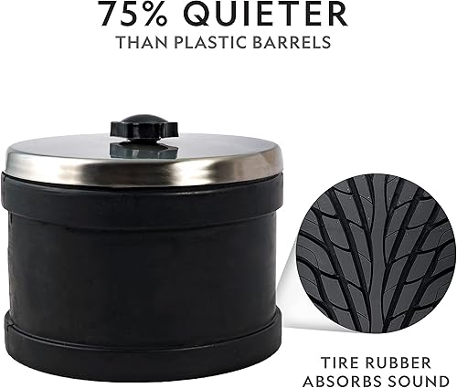 Miniatura 3 de National Geographic Kit profesional de vaso de roca – Barril extra grande de 2 libras con motor de 3 velocidades y temporizador de 9 días – Kits de