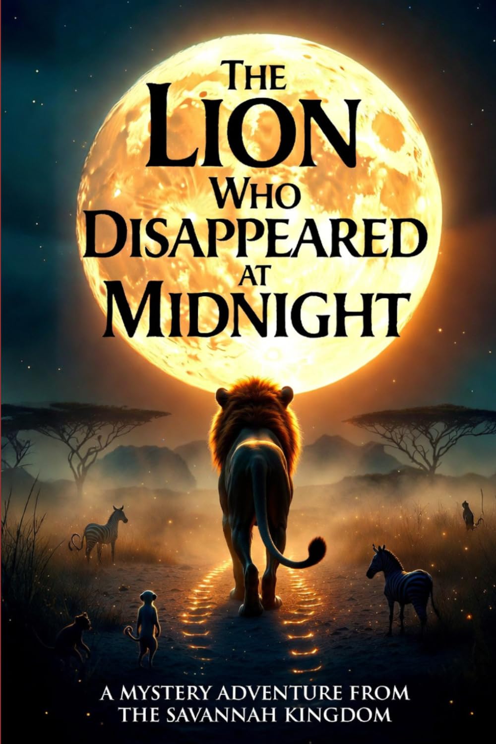 The Lion Who Disappeared at Midnight: A Mystery Adventure from the Savannah Kingdom