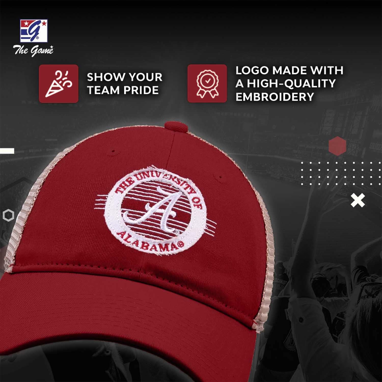 The Game NCAA Snapback - Patch Meshback - Classic Comfort - Adjustable Size - Let Everyone Know which Team You Support - Image 5