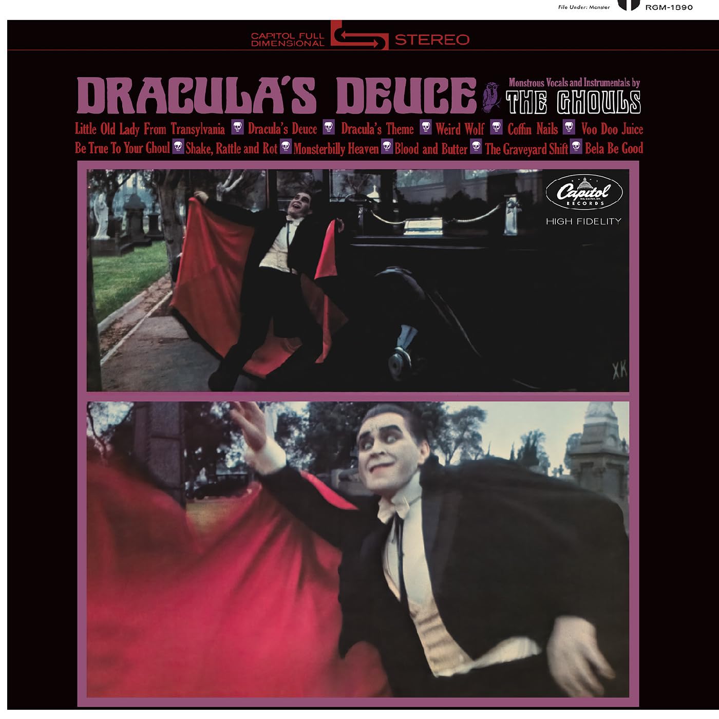 Dracula's Deuce (Orange 'Pumpkin Burnout' Smoke Vinyl)