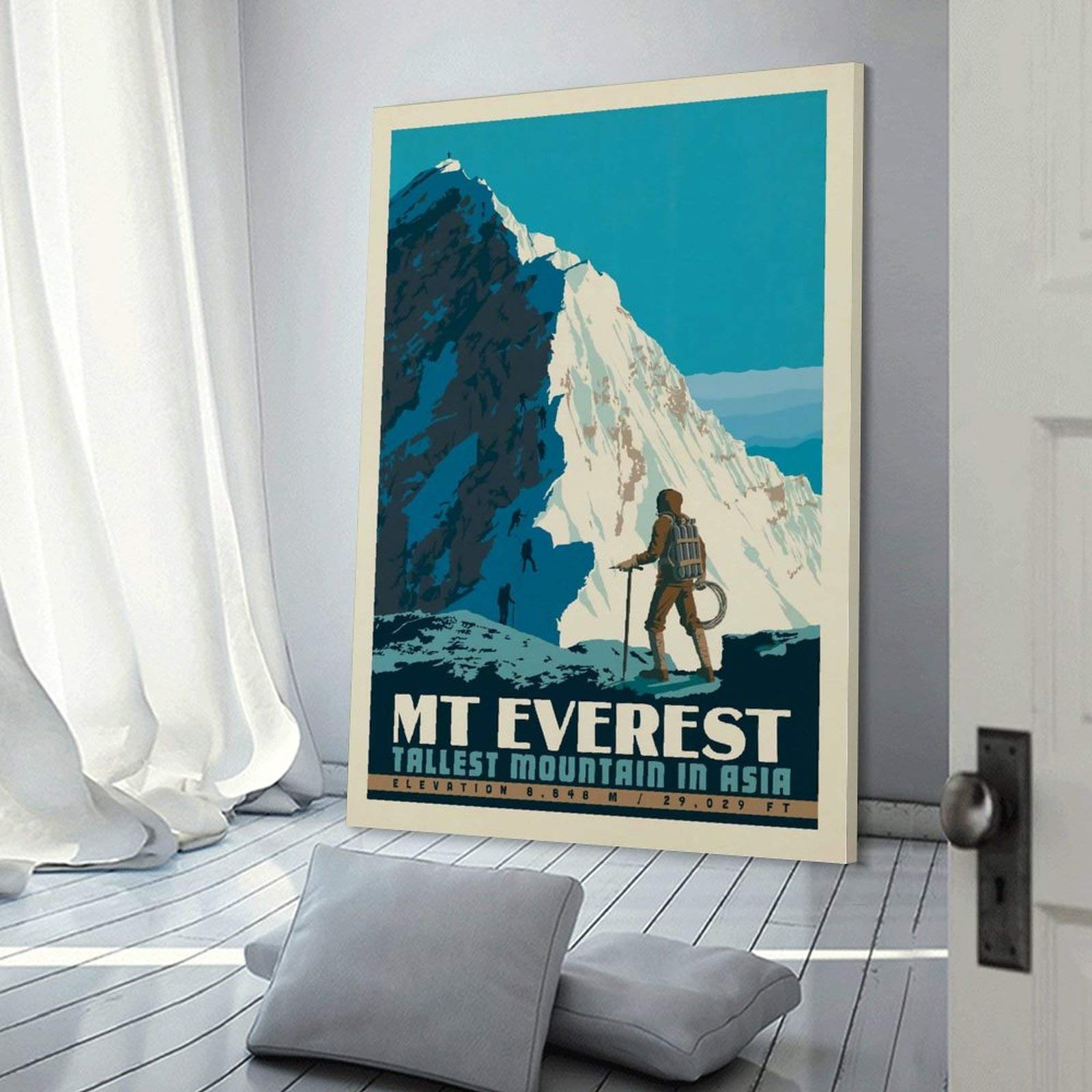 Islandburner Tableau Sur Toile Chemin Du Sommet Du Mont