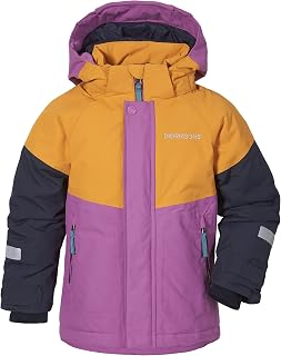 Didriksons LUN 3 2021 Children's Functional Jacket Pink / Yellow