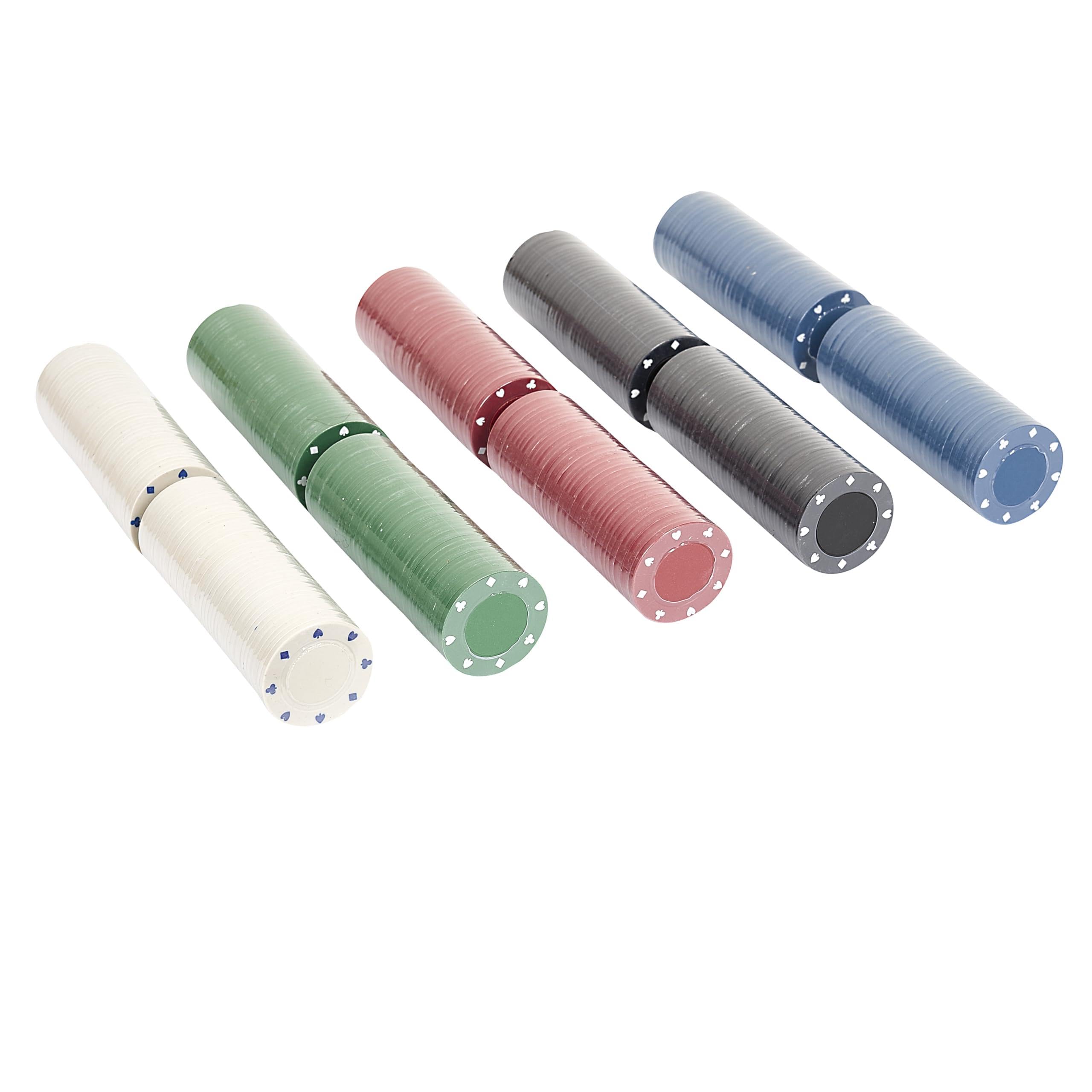 Jetons de casino colorés MG3727 MISTER GADGET : mallette 400 jetons de poker pour table de jeu