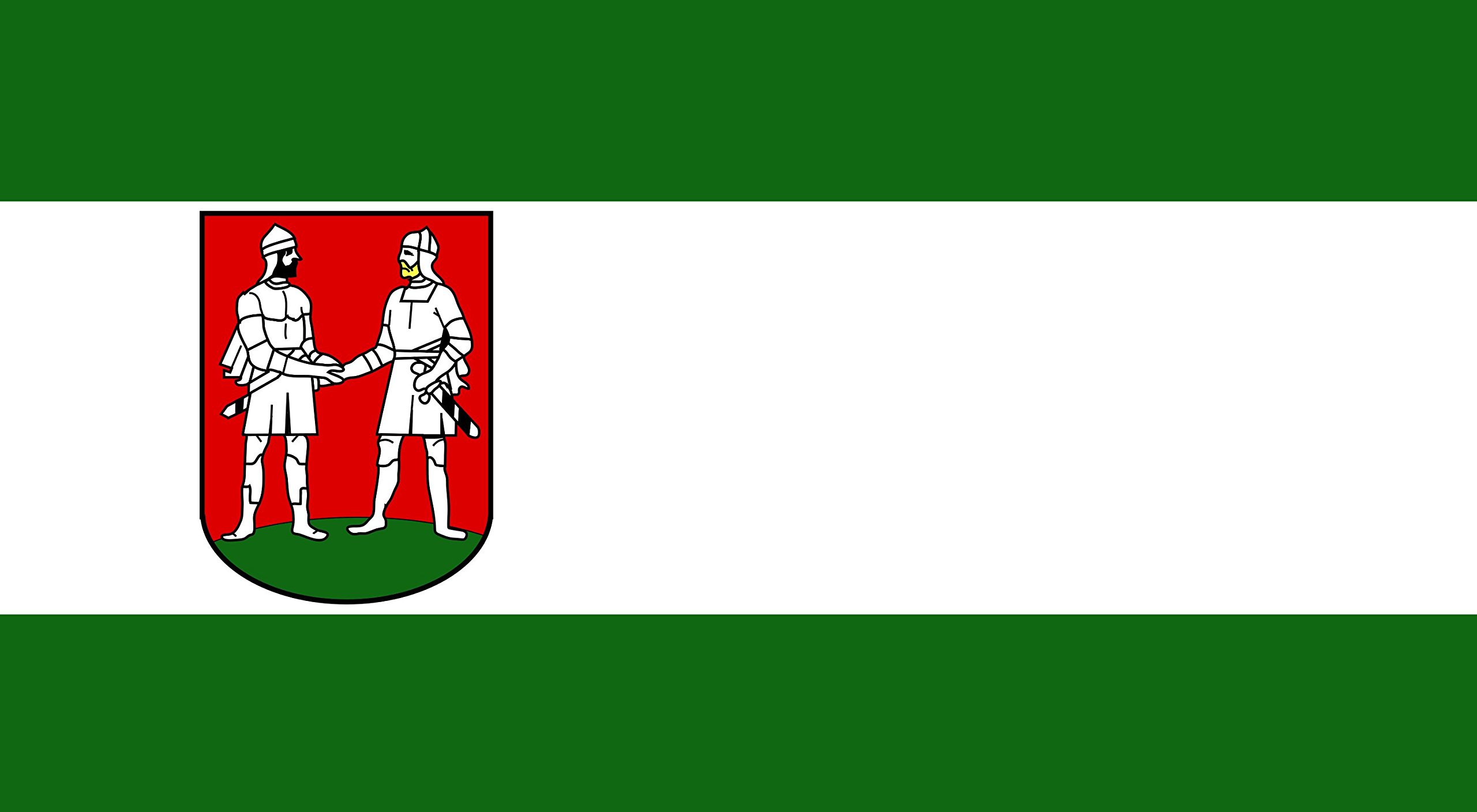 Drapeau XL Ville de Bünde Allemagne grand format paysage pour mât extérieur