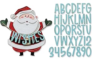 Sizzix Thinlits Die Set | Santa Greetings Colorize | Tim Holtz | 666338