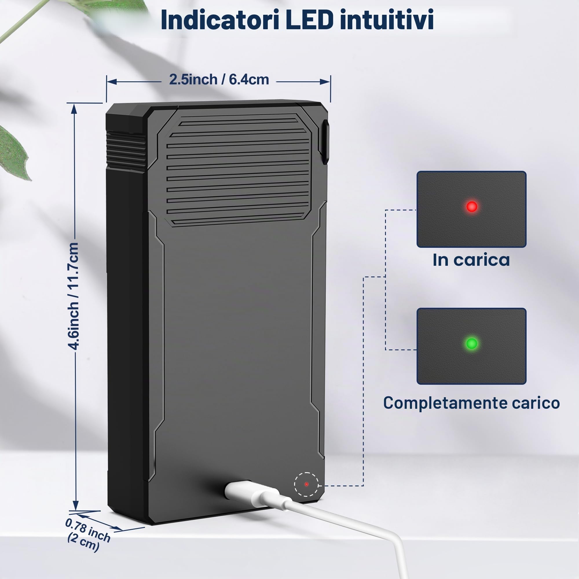 Confezione da 2 batterie LIT-22 da 7000 mAh ricaricabili al litio per fotocamera SPYPOINT Trail, compatibile con fotocamere cellulari Flex-M, Flex G-36, Flex-Plus, Flex-S (include cavo di tipo C)