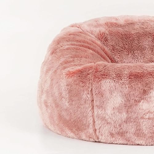 Miniatura 2 de ArtsPavilion Funda para silla de puf, muebles de sala de estar, suave, lavable, de microfibra para adultos, funda exterior, 43.3 x 23.6in, sofá cama