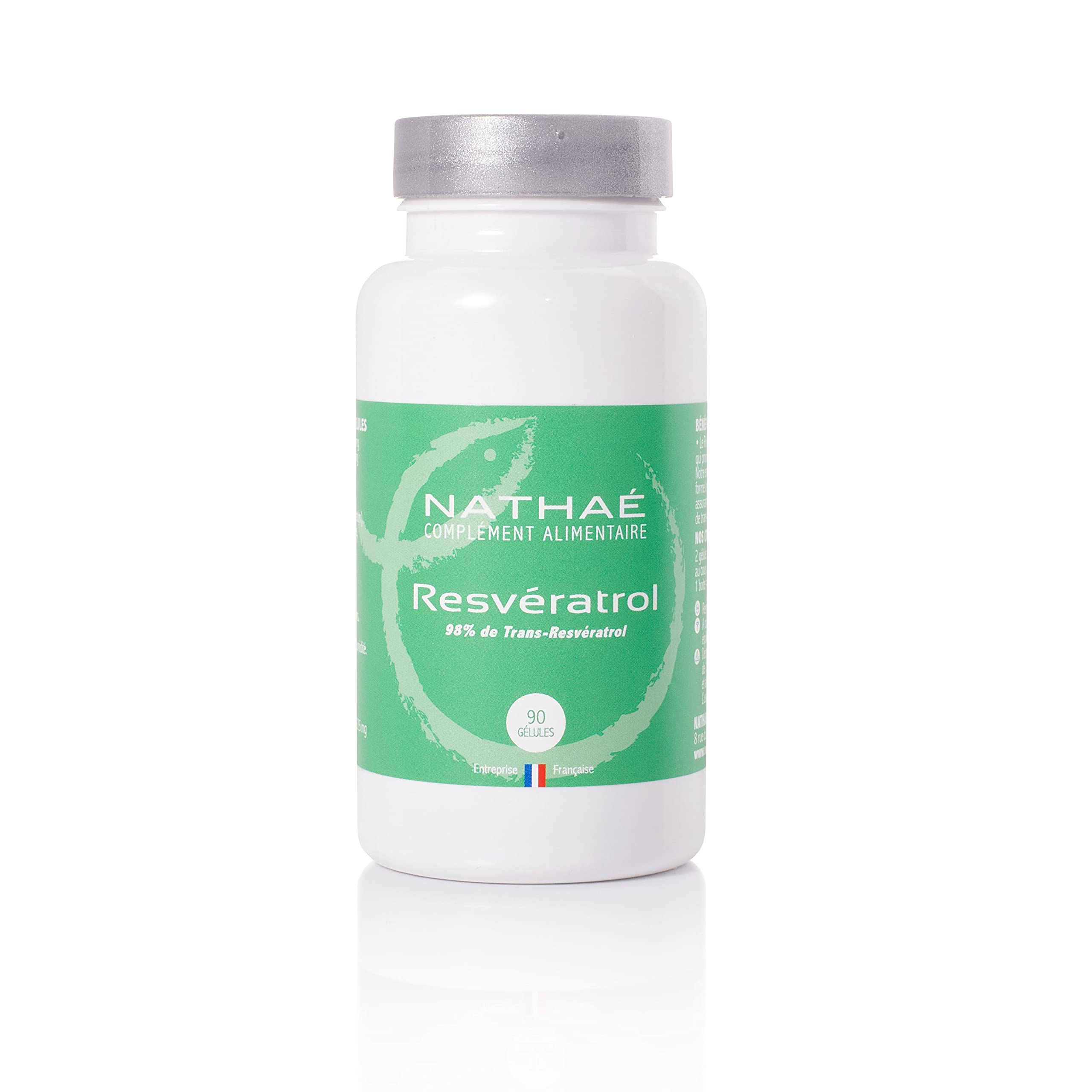 RESVÉRATROL - Complément alimentaire - 300 mg de trans-resvératrol pour 2 gélules - 90 gélules
