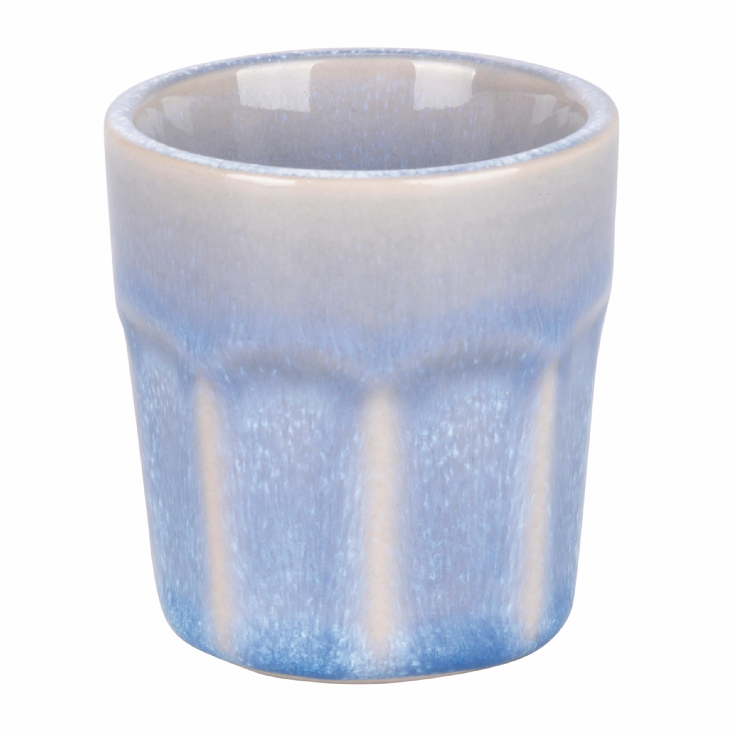Villa d'Este Home Tivoli Baita Acqua Espresso Cups, 90 ml with Pottery Saucer, Pack of 6 Villa d'Este Home Tivoli Baita Acqua Espresso Cups, 90 ml with Pottery Saucer, Pack of 6