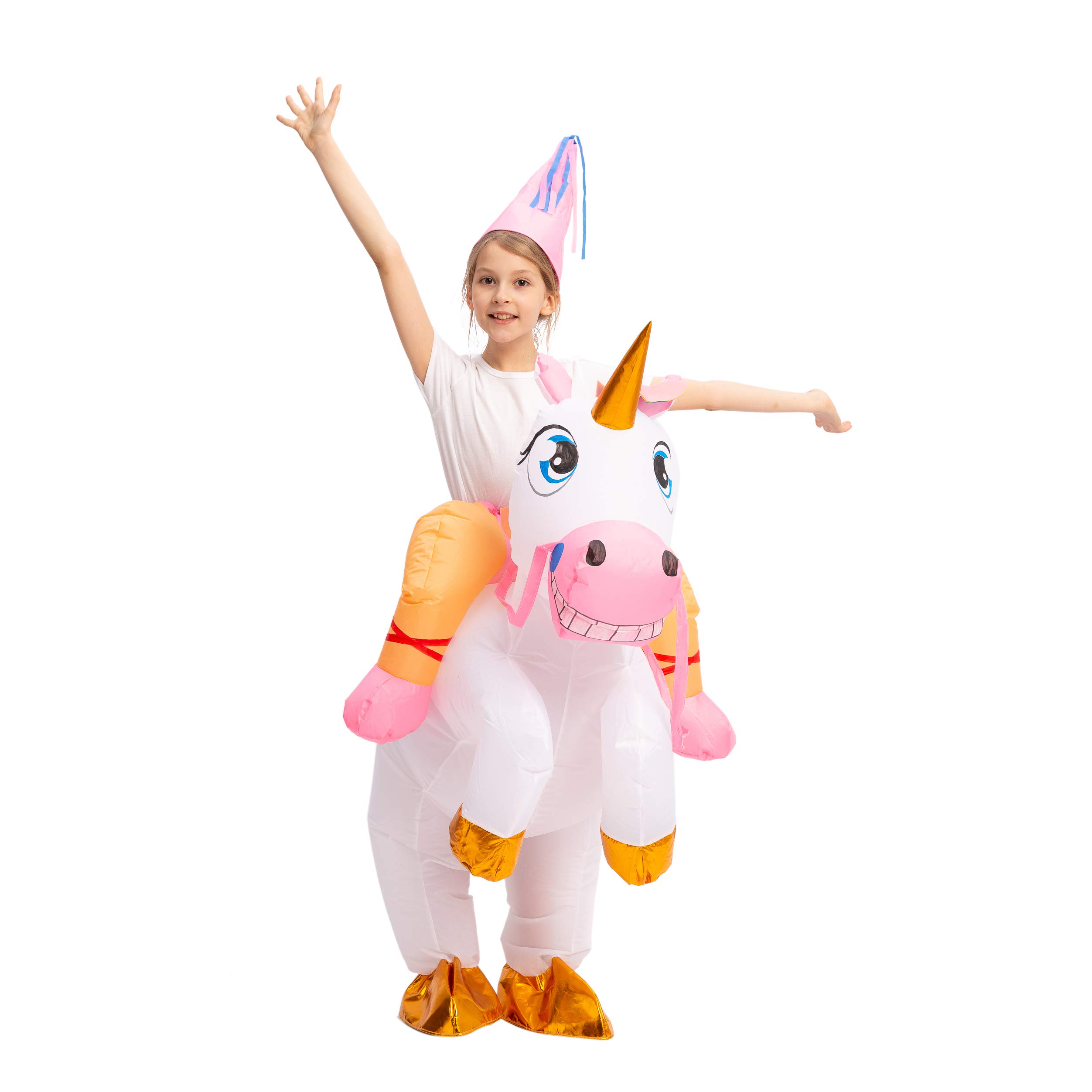 Spooktacular Creations Inflatable Costume Unicorn Riding a Unicorn Air