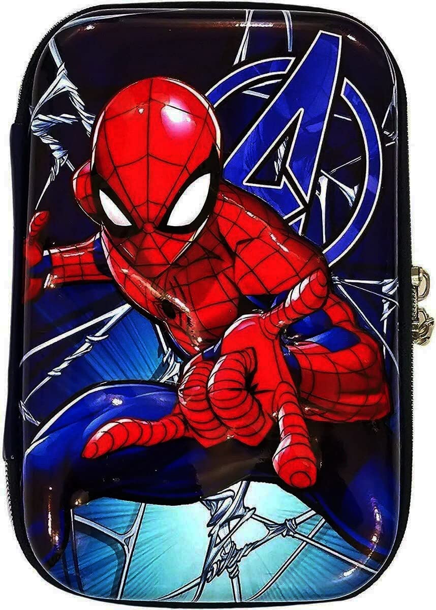 K D Pencil Boxes for Boys FCB Football Club 3D EVA Hardtop Pencil Pouches for Girls and Boys (Spiderman) (B0CF27WH23) Amazon Price History, Amazon Price Tracker