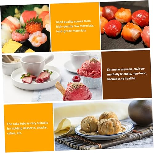 Miniatura 8 de NOLITOY Bandeja de cerámica para joyas, plato de sushi, bandeja de servir color negro, bandeja decorativa para alimentos de cerámica, plato de