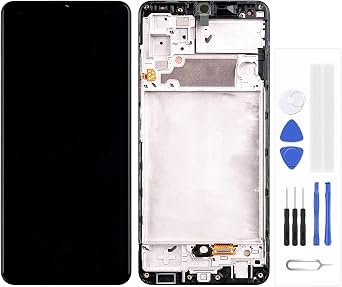LCD Display Compatible for Galaxy A32 4G SM-A325 Replacement Display Glass Repair LCD Digitizer Panel with Black Frame