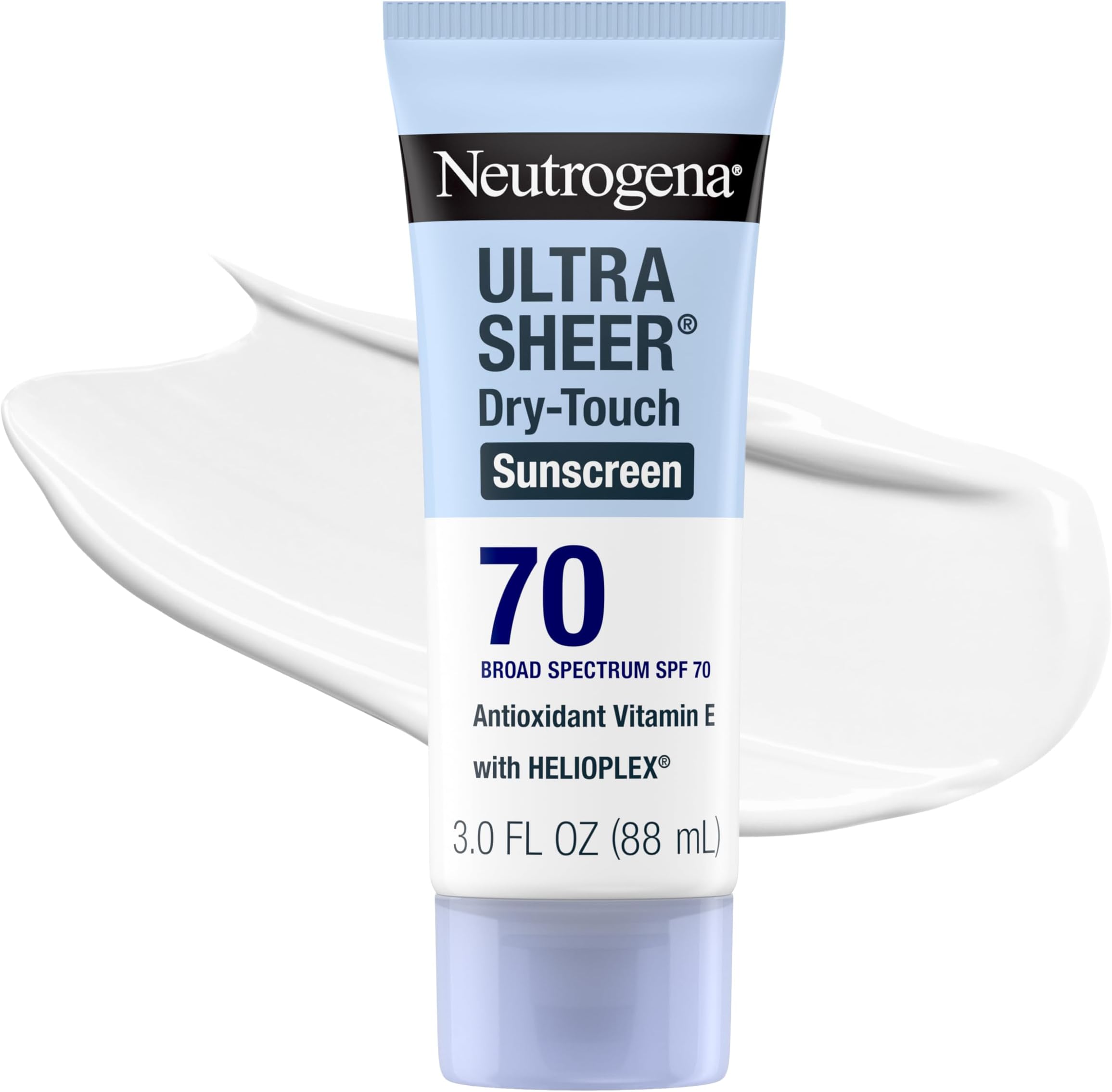 Neutrogena Ultra Sheer Broad Spectrum Sunscreen SPF 70, 3 Ounce