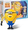 Minions Despicable Me 4 Toys, 4.7 Inch Mega Dave Action Figures,6 Interchangeable Expressions and Hidden Pockets Minion Model Kits,Gifts for Kids Ages 8 Years & Older