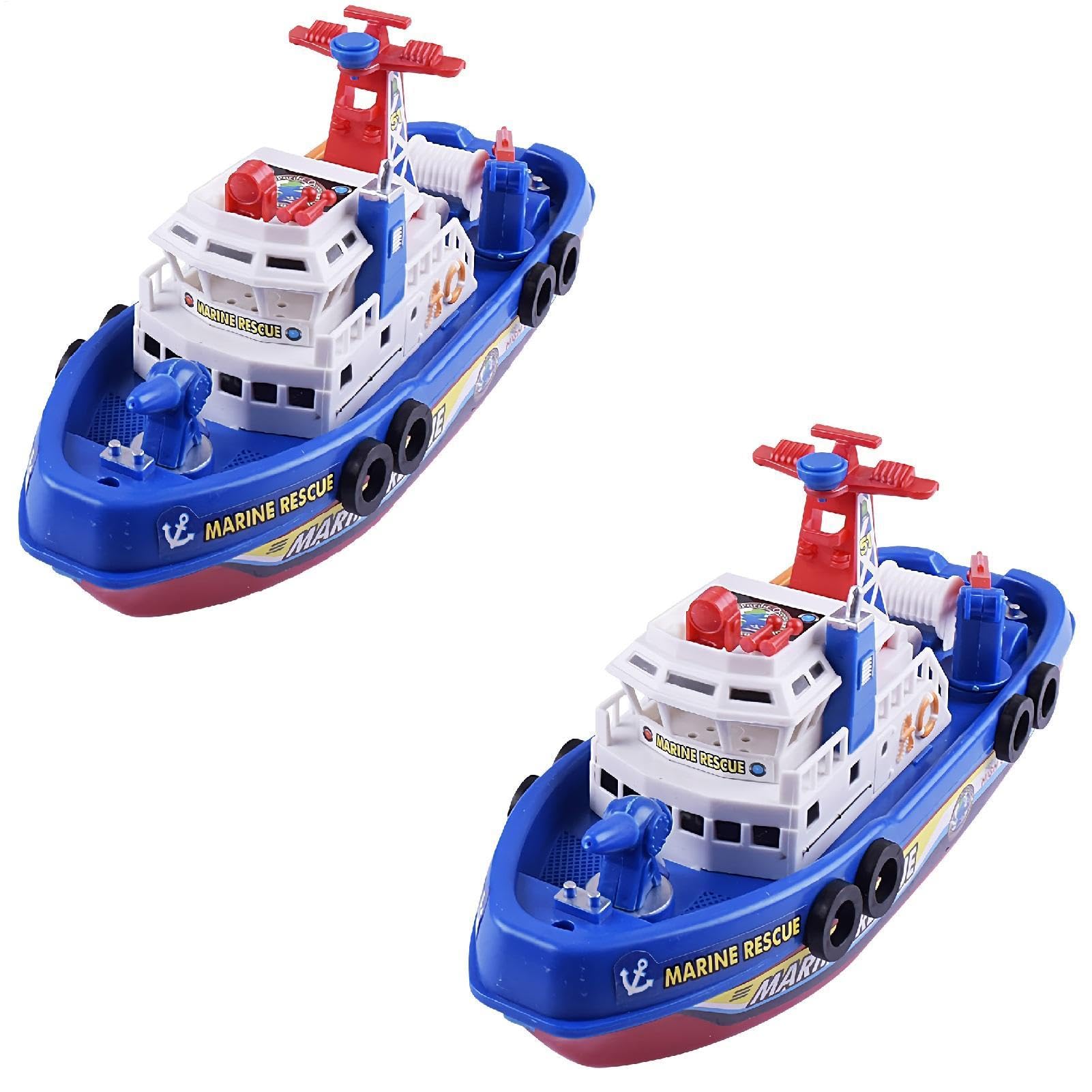 Nmzpnae Bath Toys for Kids Electric Fire Boat for Boys Girls