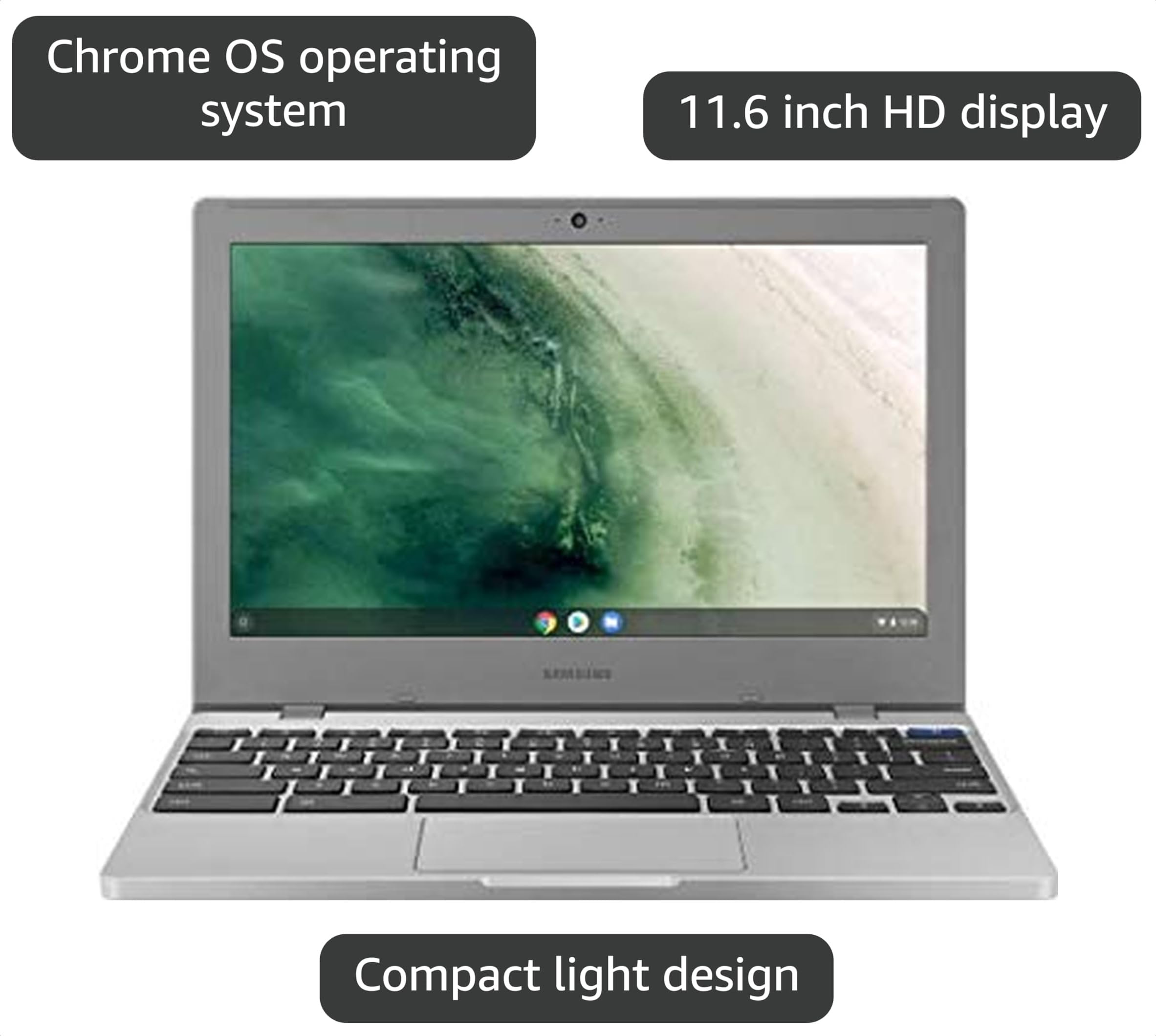 Amazon.com: Samsung Chromebook 4 Chrome OS 11.6